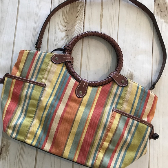 (Sold) Fossil Medium Size Shoulder Handbag Purse - Picture 5 of 8